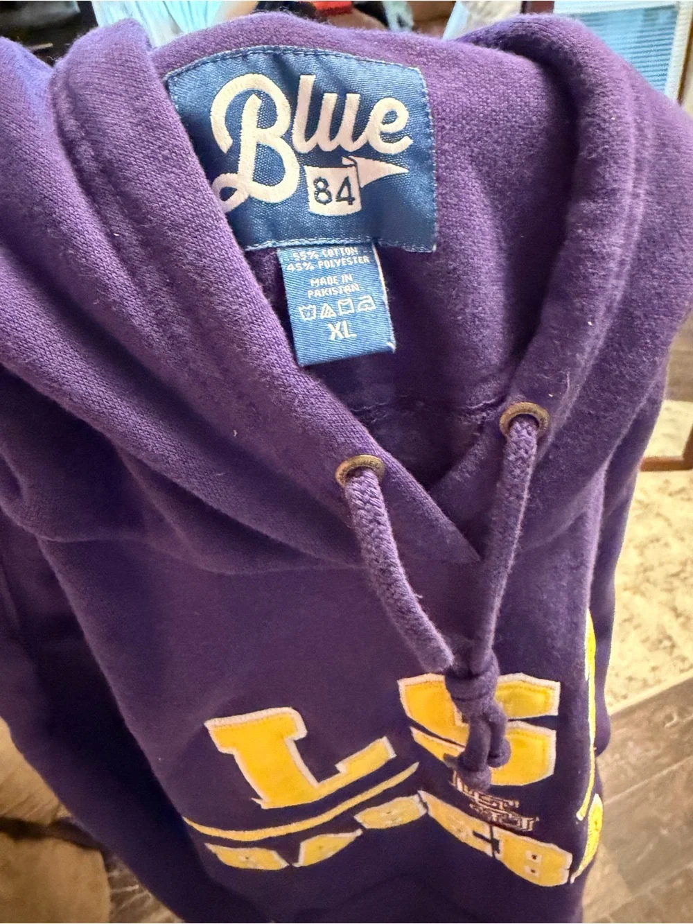 LSU Baseball Purple Hoodie